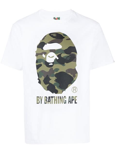 farfetch bathing ape t shirts